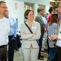 Guests at the Engineering Design Project Preview Event